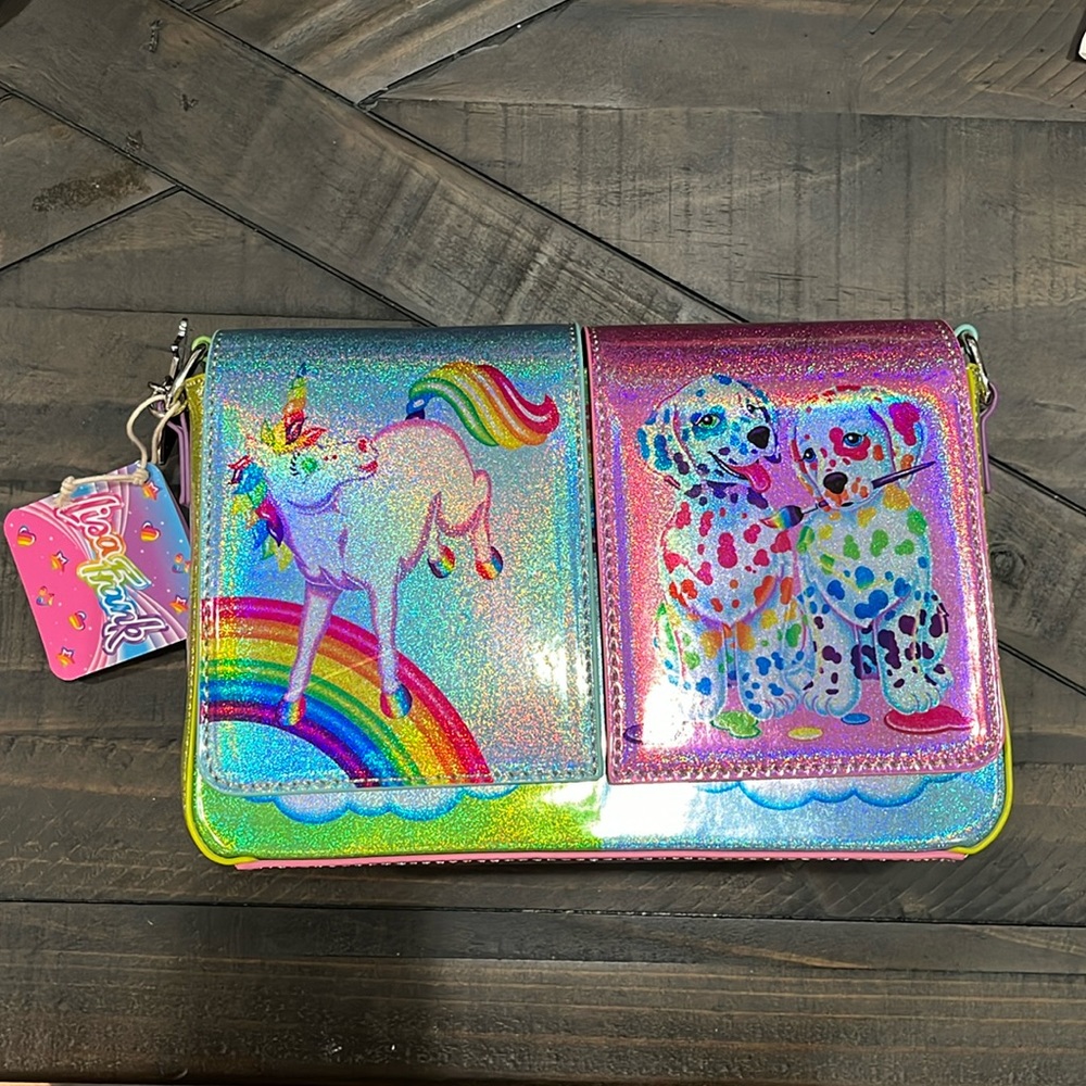 Rare Lounge Fly Lisa Frank Crossbody